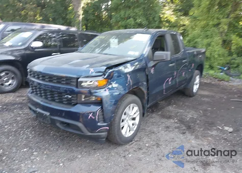 2021 Chevrolet Silverado 1500 4Wd Double Cab Standard Bed Custom from USA, damaged, VIN 1GCRYBEK8MZ309934